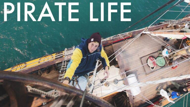 LIVING ON A RUSSIAN PIRATE SHIP (4K) – Sailing Ireland Part 1