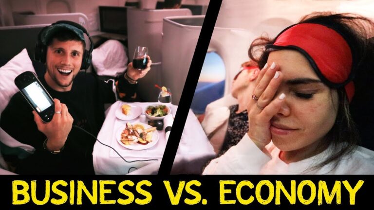 Flying Business VS Economy – First Class worth the $$$?