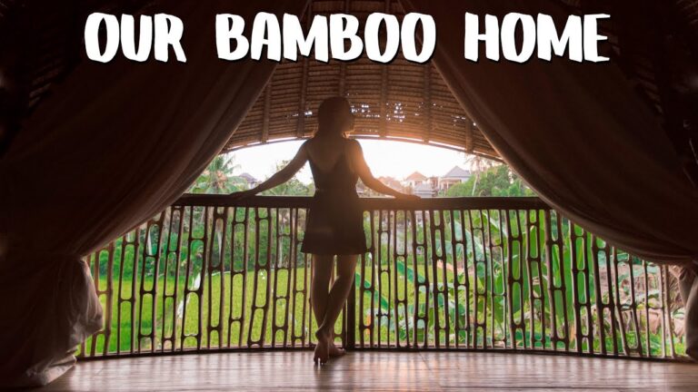 $60 to stay in a Bamboo Villa – UBUD Travel Vlog